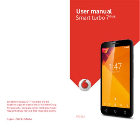 sd card for vodafone smart turbo 7|User manual Vodafone Smart turbo 7 (English .